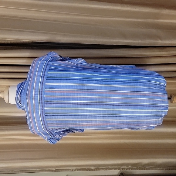 Button Down Sleeveless blouse Petite Large - Picture 3 of 7